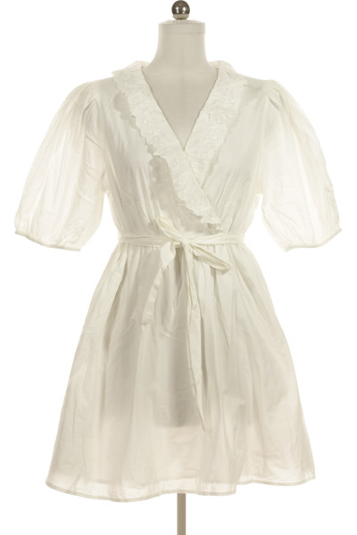 Bílé Letní šaty S Krátkým Rukávem VERO MODA Vel.  XL