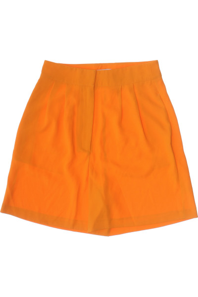 Oranžové Dámské šortky Warehouse Outlet Vel.  38