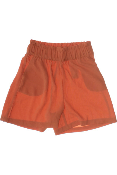 Oranžové Dámské šortky Outlet Vel. 34