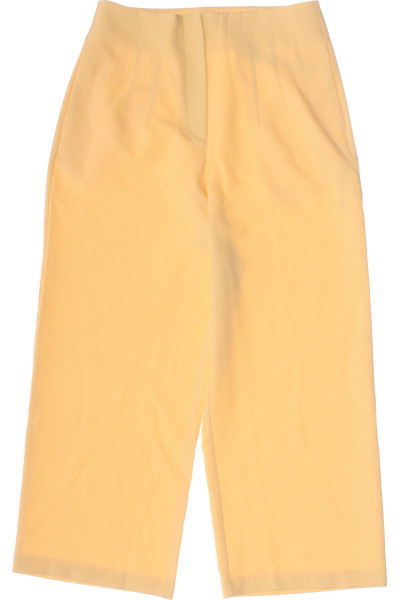 Žluté Společenské Dámské Kalhoty Warehouse Outlet Vel.  40