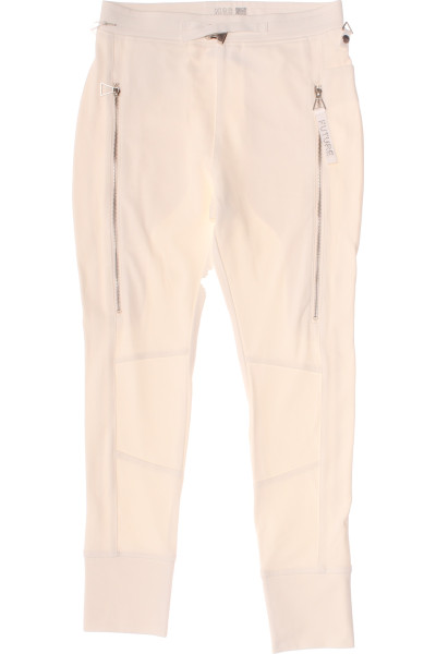 Bílé Dámské Rovné Kalhoty MAC Outlet Vel. 34