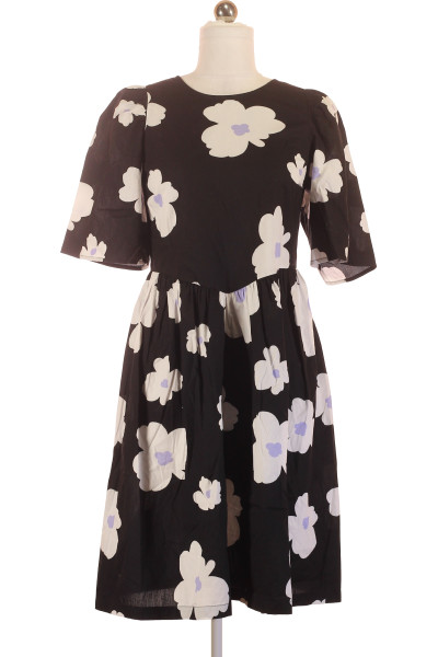 Barevné Letní šaty S Krátkým Rukávem VILA Outlet Vel.  36