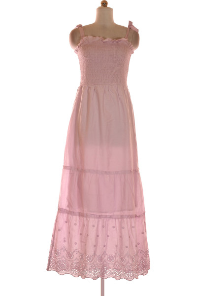 Růžové Šaty Dorothy Perkins Outlet Vel.  38