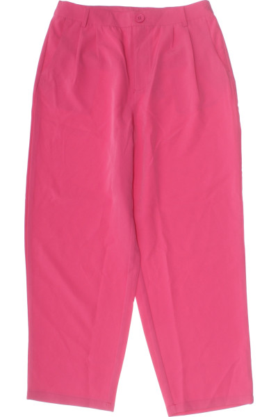 Růžové Dámské Chino Kalhoty Noisy May Outlet Vel.  L
