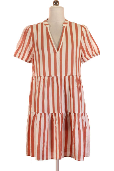 Barevné Letní šaty S Krátkým Rukávem ONLY Outlet Vel. S