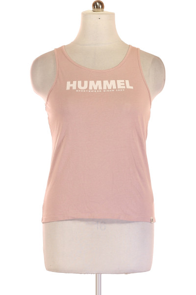 Růžové Sportovní Dámské Tričko Hummel Outlet Vel.  L