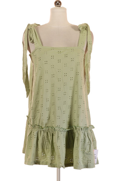 Elegantní Zelené Šaty Asos Vel. 34