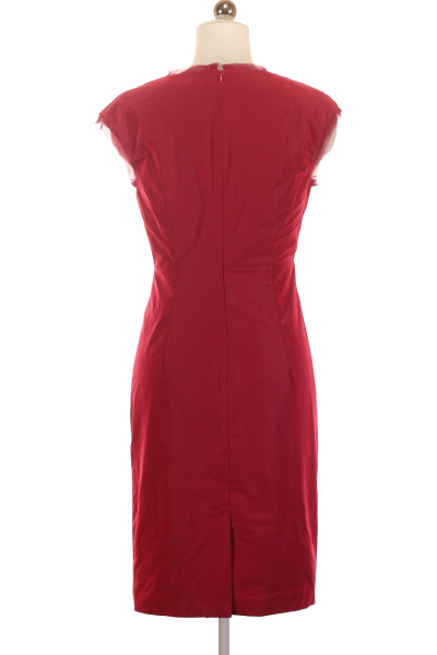 Fialové Pouzdrové šaty Šaty Bez Rukávů Esprit Vel. 36