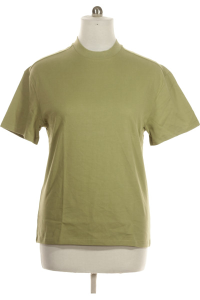 Zelené Jednoduché Pánské Tričko S Krátkým Rukávem Weekday Vel. XS
