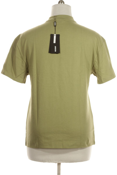 Zelené Jednoduché Pánské Tričko s Krátkým Rukávem Weekday Vel. XS