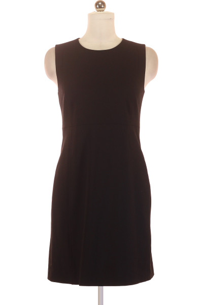 Černé Pouzdrové šaty Šaty Bez Rukávů HALLHUBER Vel.  38