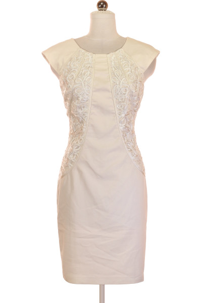 Bílé Pouzdrové šaty Šaty Bez Rukávů Orsay Second Hand