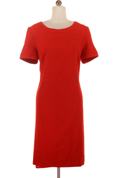 Červené Společenské šaty S Krátkým Rukávem DANIEL HECHTER Vel. 44