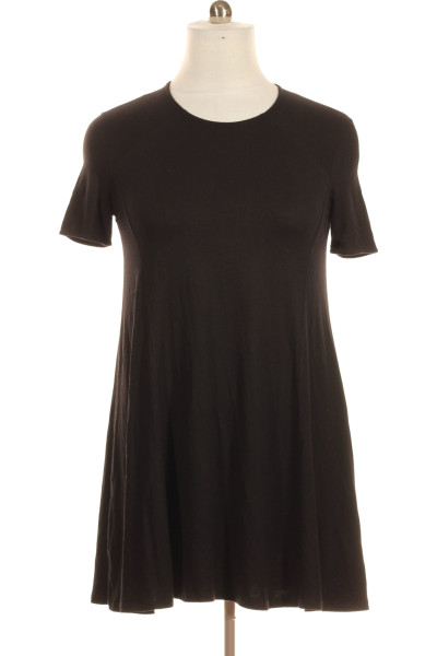 Černé Letní šaty S Krátkým Rukávem Abercrombie&Fitch Vel. M