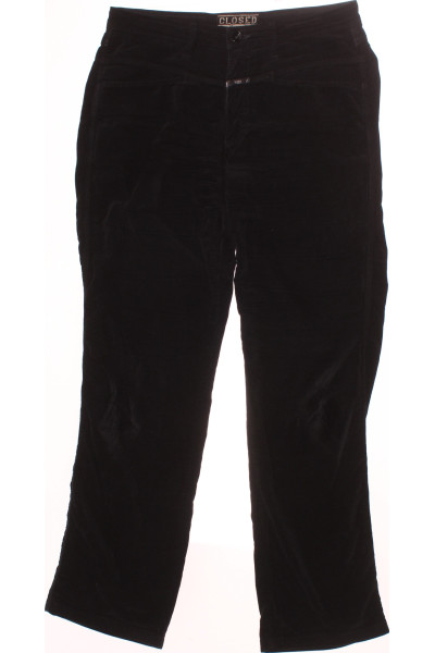 Černé Pánské Rovné Kalhoty CLOSED Second Hand Vel.  46