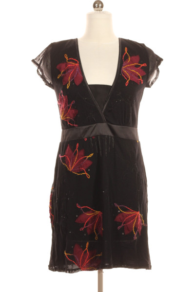 Barevné Letní šaty S Krátkým Rukávem Ana Alcazar