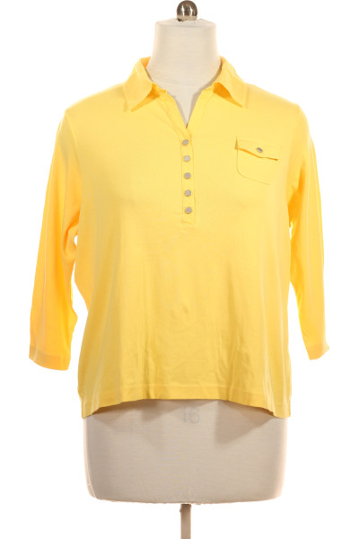 Žluté Dámské Tričko