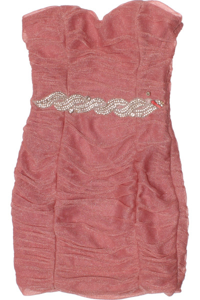 Růžové Šaty Chi Clothing