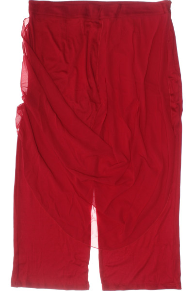 Červené Dámské Rovné Kalhoty Shein