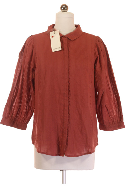 Červená Vzorovaná Košile s Dlouhým Rukávem Alchemist Vel. 36