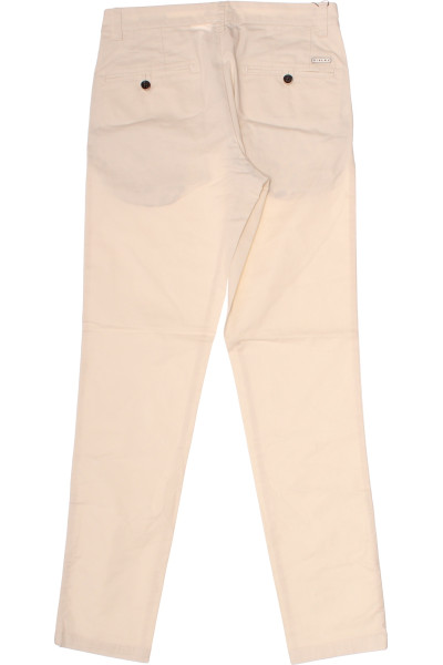 Bílé Dámské Chino Kalhoty SISLEY