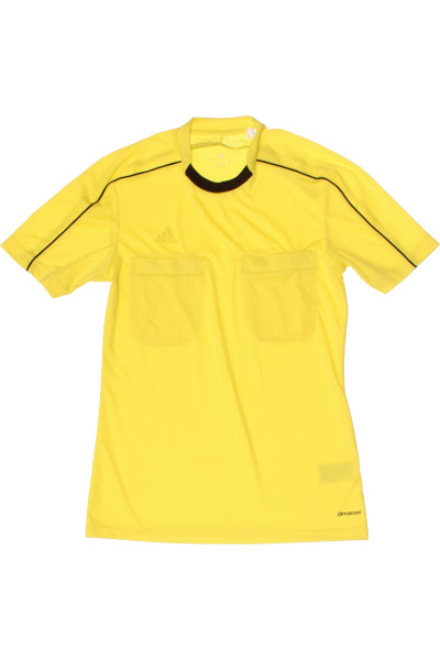Žluté Pánské Tričko Vel.  S