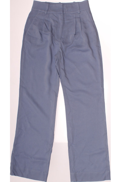 Modré Společenské Dámské Kalhoty CARE LABEL Vel. 36