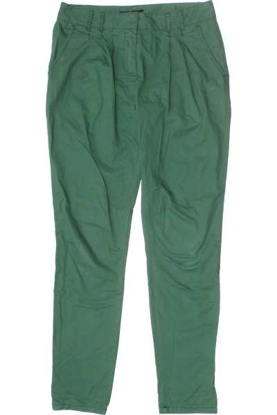 Veselý Zelené Dámské Chino Kalhoty Second Hand Vel.  38