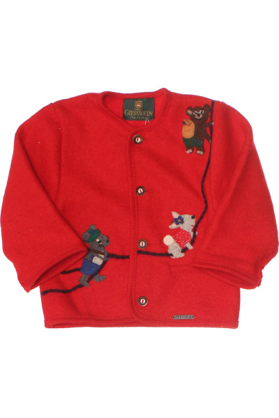 Červený Chlapecký Kabátek