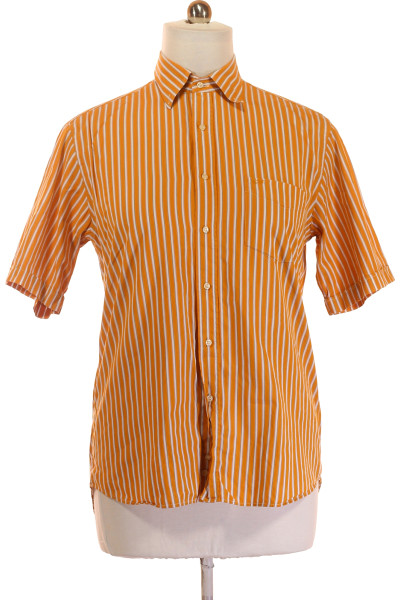 Oranžová Pánská Košile Paul&shark Vel. 41