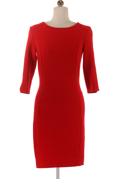 Odvážný Červené Pouzdrové šaty  Šaty MANGO Vel.  S