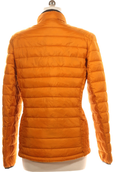 Prošívaná bunda TOM TAILOR pro dámy, oranžová, jarní styl