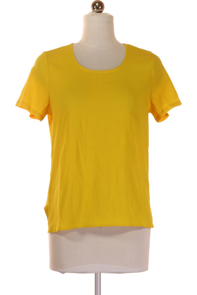 Žluté Dámské Tričko Noisy May Vel.  XS