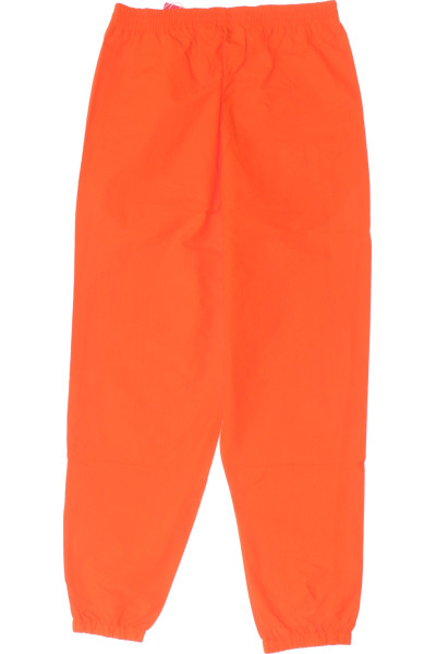 Oranžové Elastenové Sportovní Dámské Kalhoty JJXX