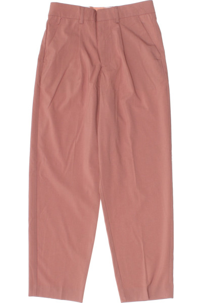 Veselý Růžové Společenské Dámské Kalhoty Vel. W27/L32