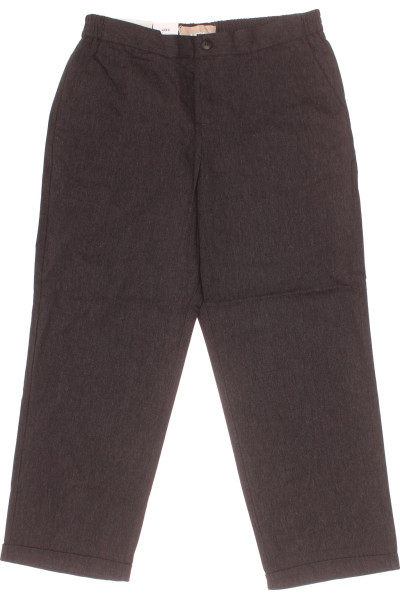 Černé Polyesterové Dámské Kalhoty S Vysokým Sedem JJXX
