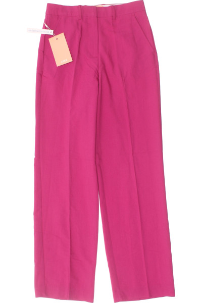 Růžové Polyesterové Společenské Dámské Kalhoty JJXX