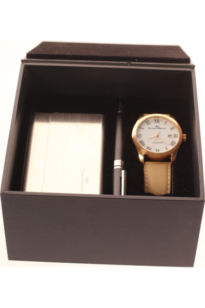 dárková krabička Yonger & Bresson  hodinky,pero,box na vizitky