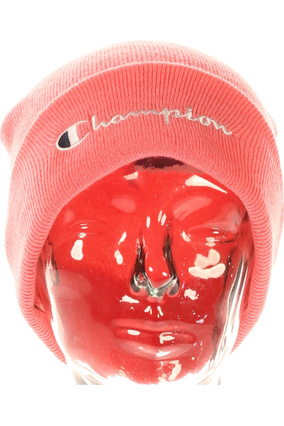 Růžové Acrylové  čepice Champion