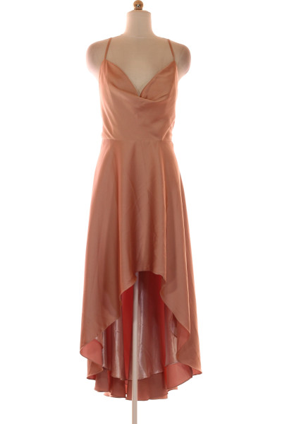 Elegantní Růžové Šaty Laona Outlet Vel. 44