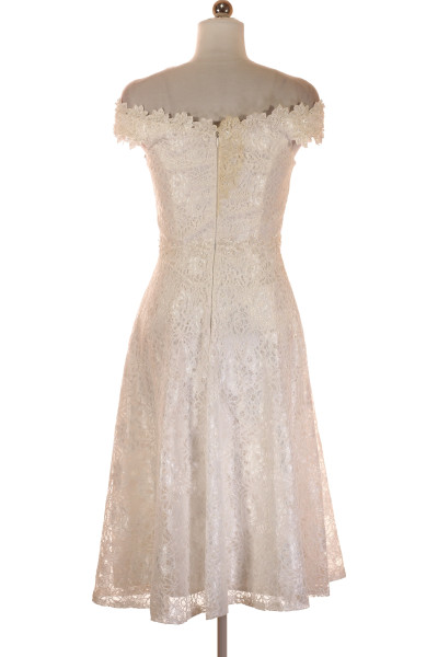Bílé Svatební šaty  Šaty Second hand Vel. 32