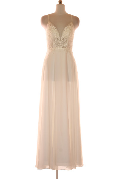 Bílé Svatební šaty  Šaty Magic Body Fashion Vel. 36