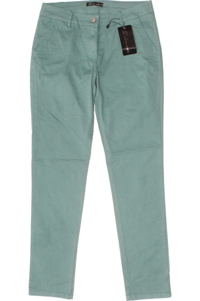 Zelené Dámské Chino Kalhoty Vel. 38