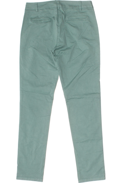 Zelené Dámské Chino Kalhoty Vel. 38