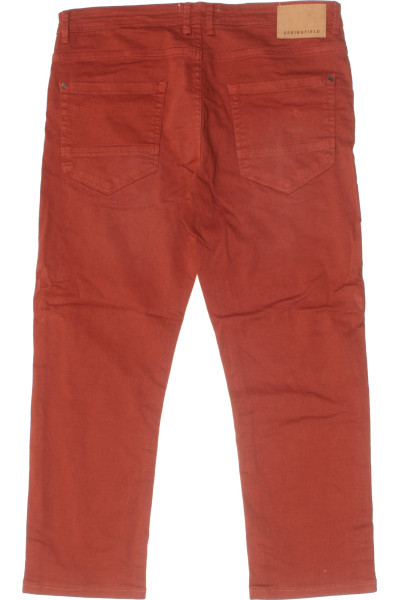 Oranžové Pánské Kalhoty SPRINGFIELD Vel. 32