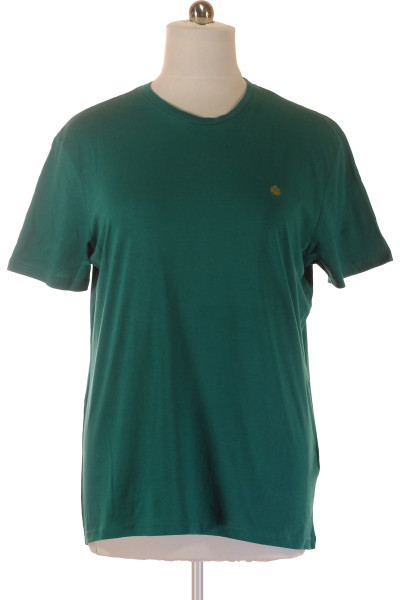 Zelené Jednoduché Pánské Tričko Vel.  XL