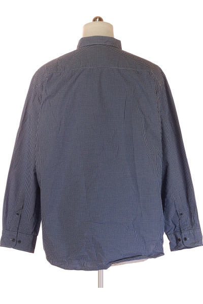Modrá Vzorovaná Pánská Košile Christian Berg Outlet