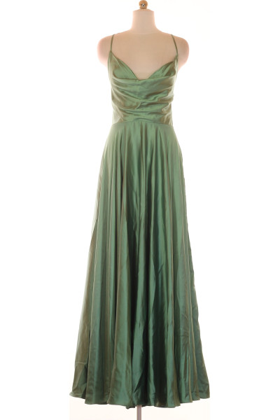Zelené Šaty Luxuar Limited Vel.  42