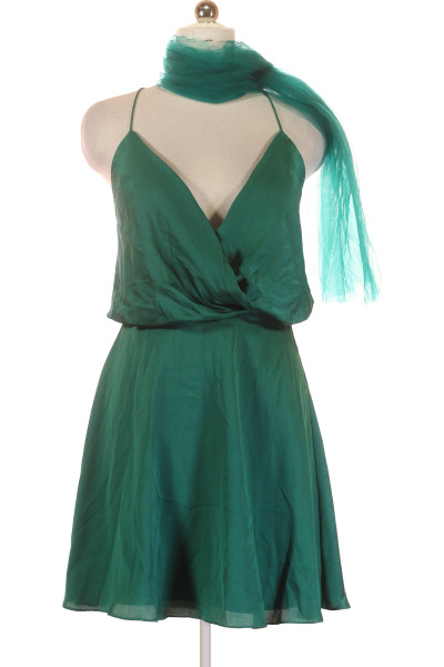 Atraktivní Zelené Šaty Vel. 40