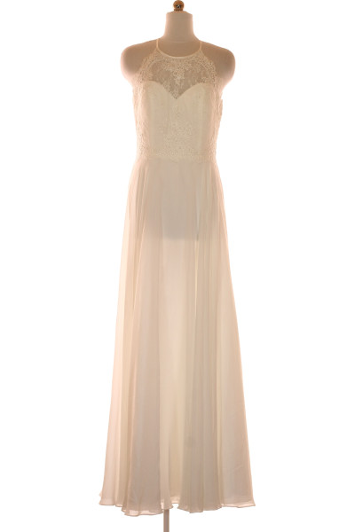 Bílé Svatební šaty  Šaty Vel. 40